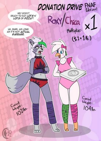 Donation Drive - Roxy And Chica!